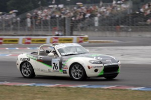 Jim Daniels captures his third MX-5 Cup win of 2006 at Portland International Raceway.